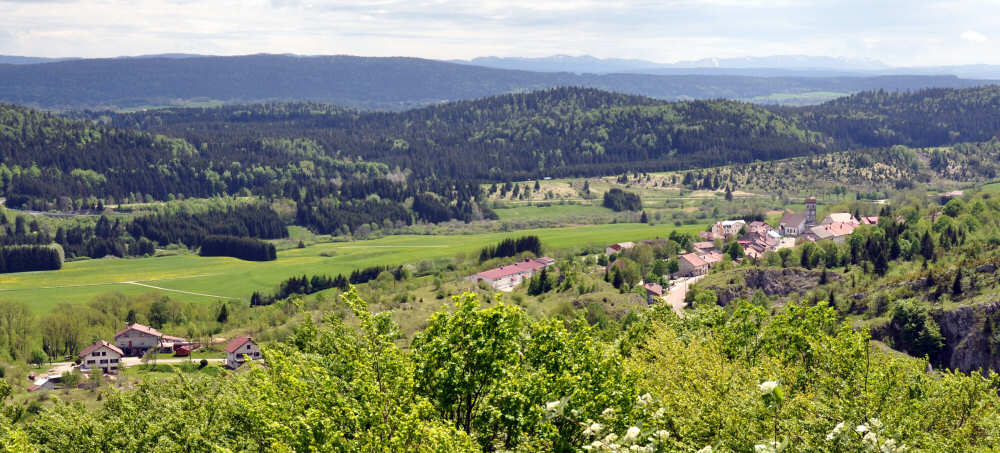 Le site de La Chaux-du-Dombief, photo M. Morlin