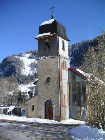 L'église de Lajoux- Mijoux, photo O. Pernot