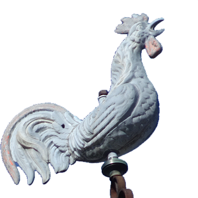 Coq de l'église de Lamoura