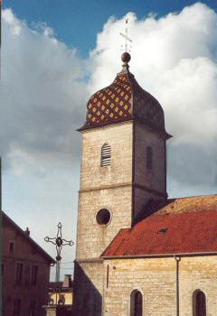 L'église de Landresse, photo C. Briot