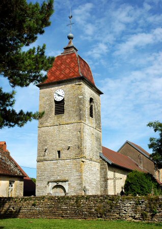 L'église de Lantenne-Vertière, photo M. Morlin
