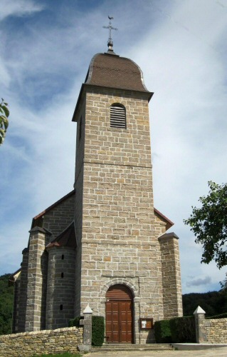 L'église de Lanthenans,  photo J. Masset