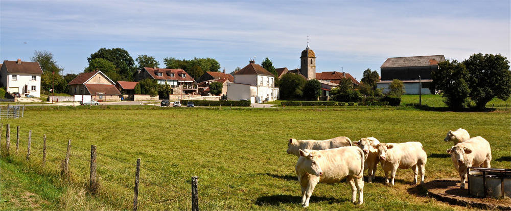 Le site de Lavangeot,photo M. Morlin
