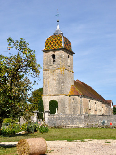 Eglise de Lavangeot, photo Michel Morlin