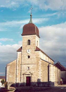 L'église de Laviron, photo C. Briot