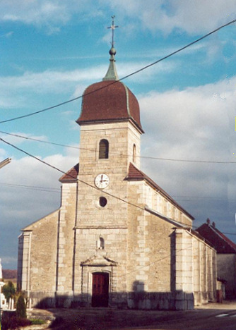 L'église de Laviron, photo C. Briot