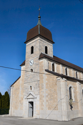 L'église de Laviron, photo Y. Bessero
