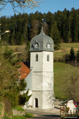 L'église de Le Luisans, photo A. Rognon