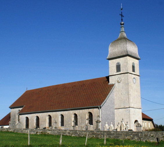 Eglise du Bélieu, photo J. Masset