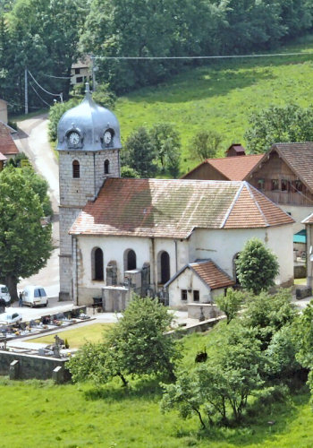 L'église de Le Luisans, photo J. Masset