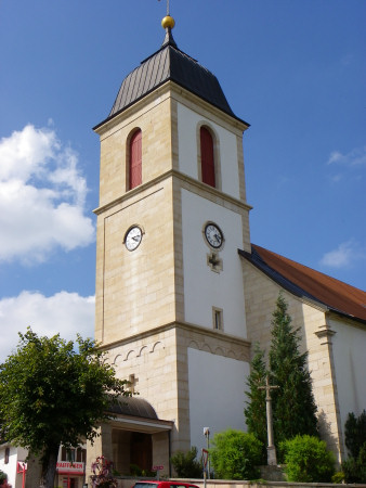 L'église de Les Bois, photo D. Bion