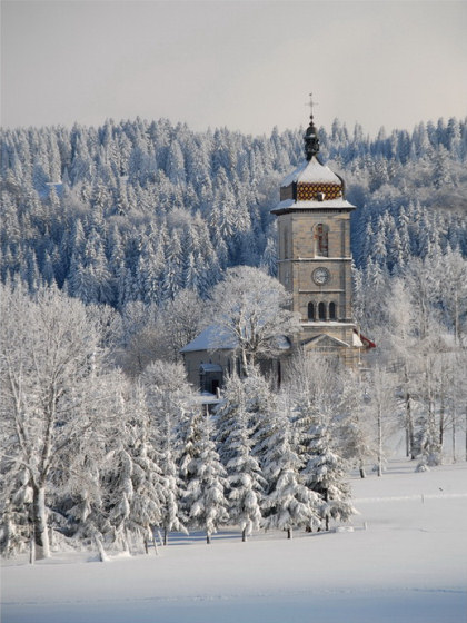 L'église des Fourgs, photo M. Declein