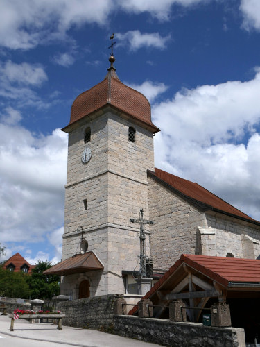 L'église des Grangettes, photo Y. Bessero
