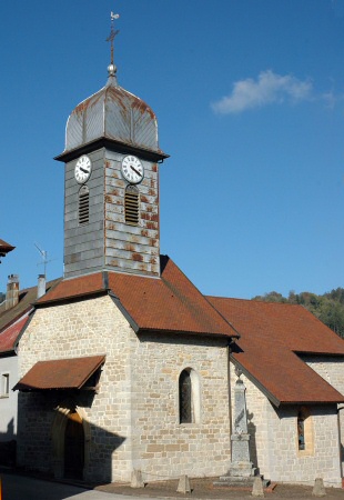 L'église de Les Nans, photo M. Morlin