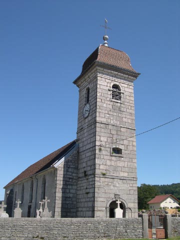 L'église de Les Plains-et-Grands-Essarts, photo B. Mougey
