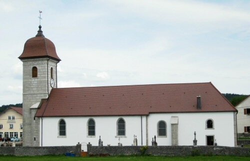 L'église de Les Plains-et-Grands-Essarts, photo J. Masset