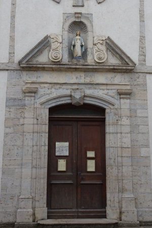 Portail de l'église de l'isle-sur-le-Doubs, photo O. Pernot