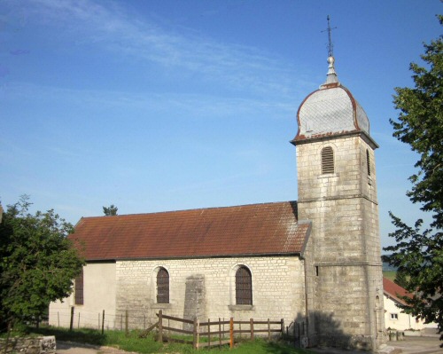 l'église de Longechaux, photo J. Masset