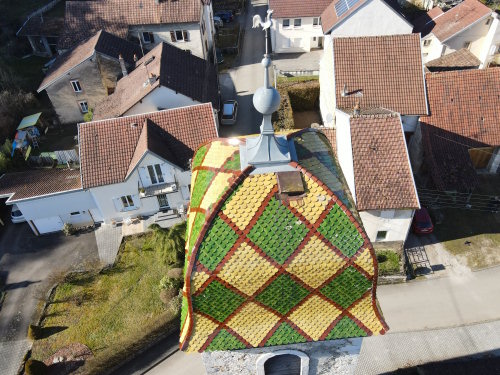 Le clocher de Lougres, photo E. Rey