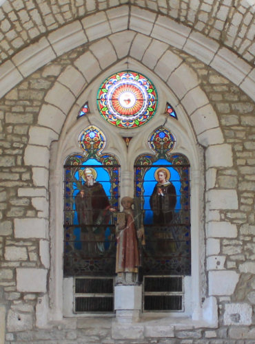 Intérieur de l'église de Loulle, photo O. Pernot