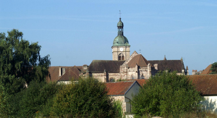 La basilique de Luxeuil-les-Bains, photo J. Masset La basilique de Luxeuil-les-Bains, photo J. Masset