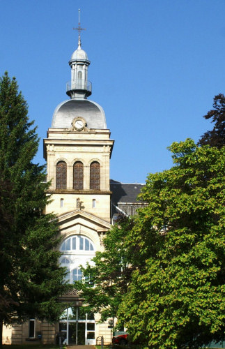 Hôpital Grammont de Luxeuil-les-Bains,photo J. Masset