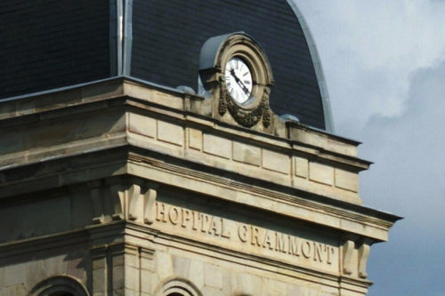 Clocher de l'hôpital Grammont de Luxeuil-les-Bains, photo J. Masset