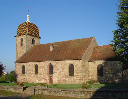 L'église de Lyoffans, photo J. Menneret