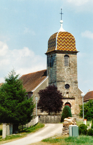 L'église de Lyoffans, photo J. Menneret