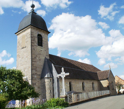 L'église de Mamirolle, photo J. Masset