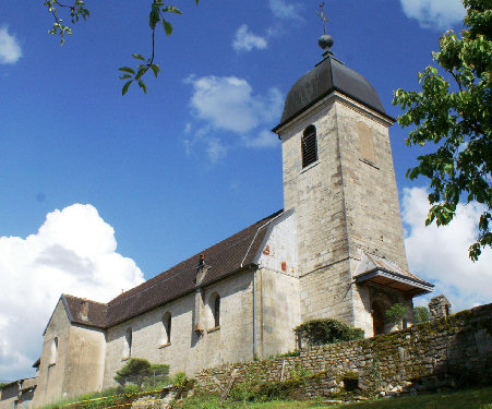 L'église de Mamirolle, photo J. Masset