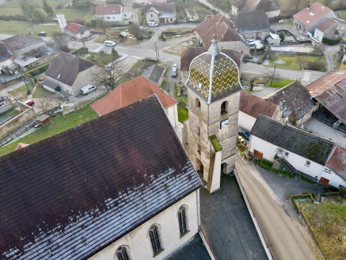 L'église de Mancenans, photo E. Rey