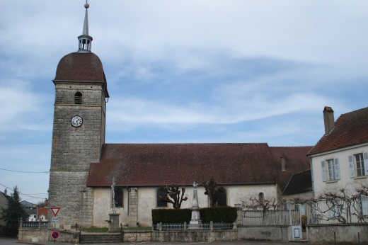 L'église de Mantoche, photo O. Pernot