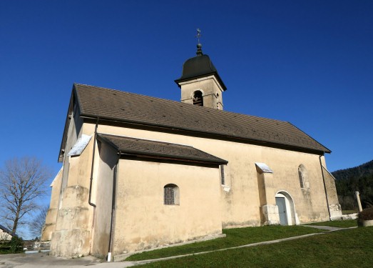 L'église de Martignat, photo Y. Bessero