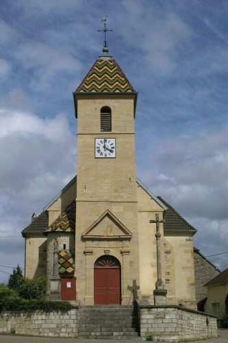 L'église de Melin, photo J. Masset