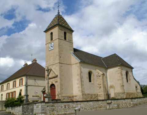 L'église de Melin, photo J. Masset