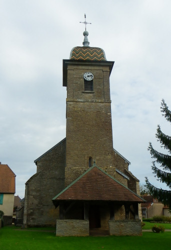 L'église de Mercey-le-Grand, photo D. Bion