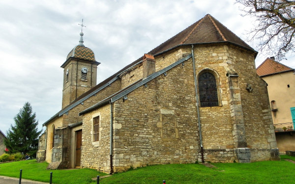 L'église de Mercey-le-Grand, photo D. Bion