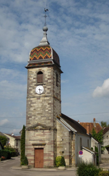 Eglise de Mersuay, photo J. Masset