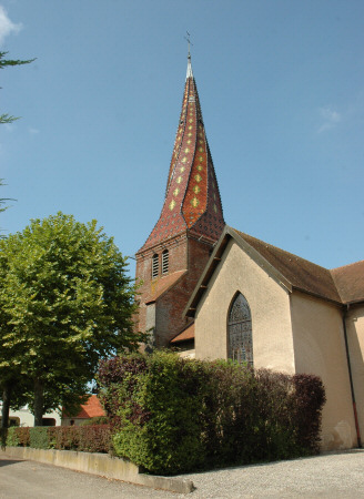 L'église de Mervans, photo M. Morlin