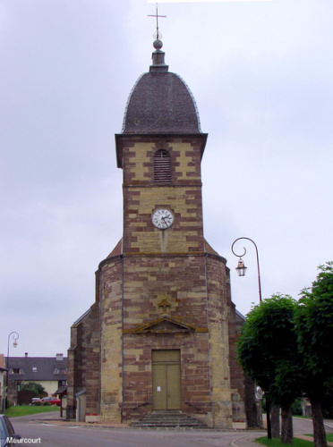 L'église de Meurcourt, photo Racines comtoises