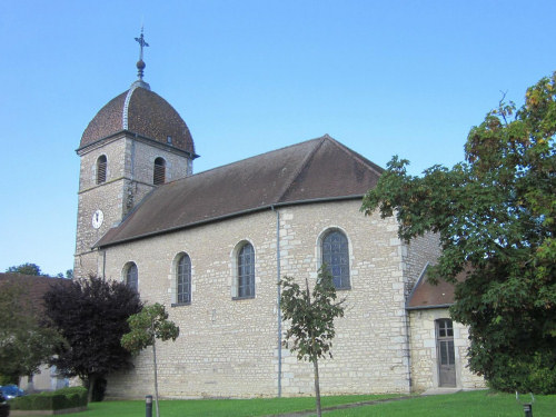 L'église de Miserey-Salines, photo J. Masset