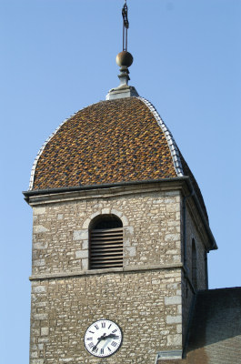 L'église de Miserey-Salines, photo J. Masset