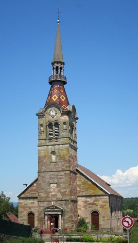 L'église de Moffans, photo J. Masset