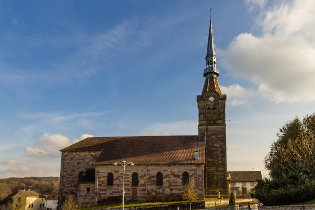 Eglise de Moffans et Vacheresse, photo J.P. Prudhon