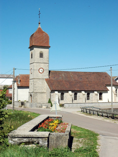 L'église de Molain, photo M. Morlin