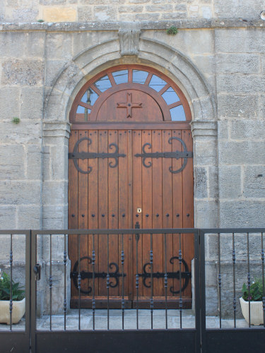 Portail de l'église de Molain, photo O. Pernot
