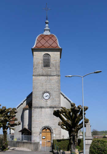 L'église de Moncley, photo Y. Bessero