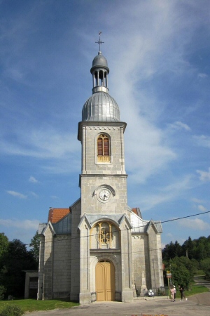 L'église de Mont-de-Laval, photo J. Masset