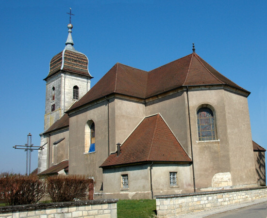 Eglise de  Montagney, photo M. Morlin